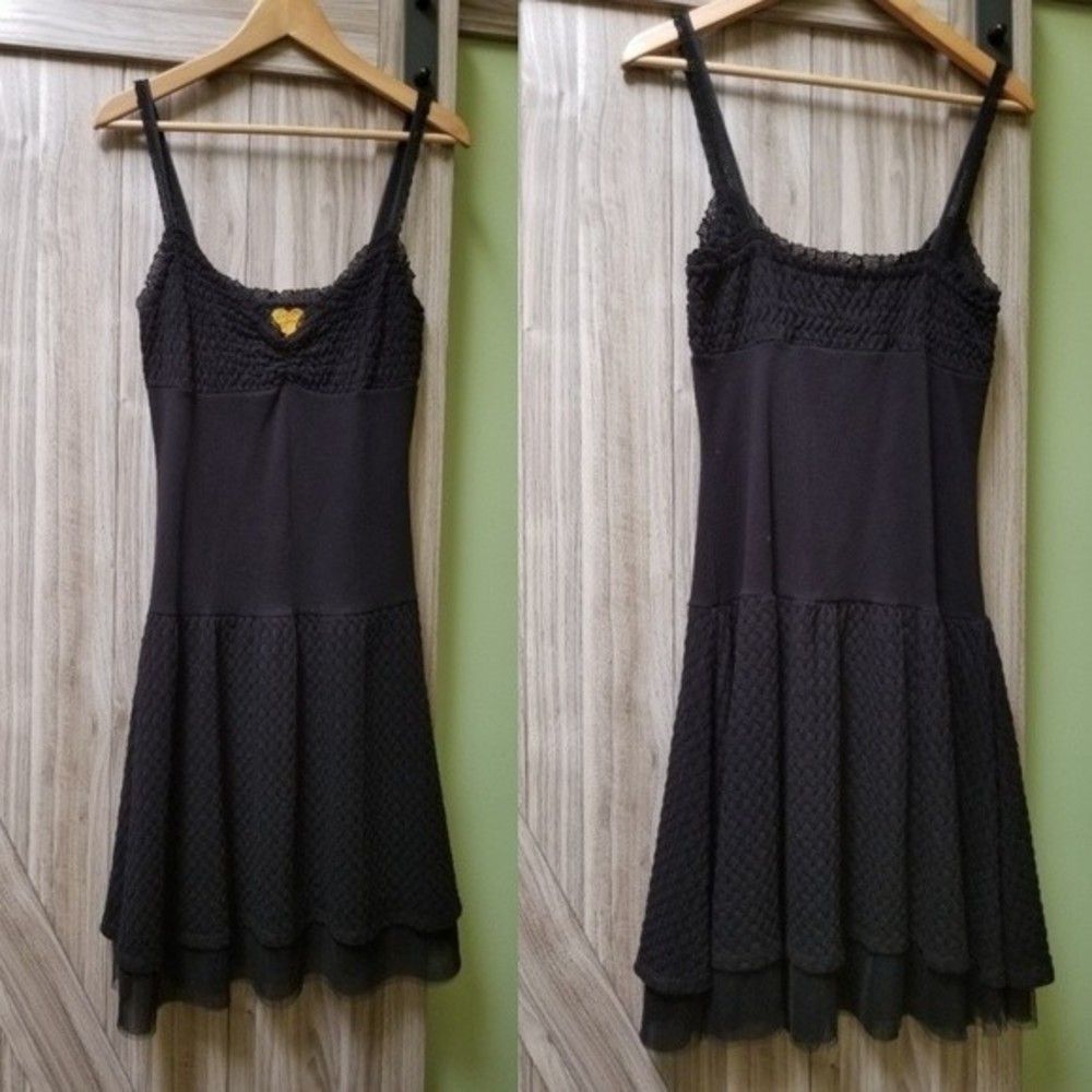 Free People Vintage Y2K Rare Knit Slip Dress
